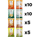 Quaker Rice Crisps, Gluten Free, 4 Flavor Sweet and Savory Variety Mix, 0.67 oz, 30 Count