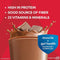 Atkins Strong High Protein Shake, Milk Chocolate, 30g Protein, 7g Prebiotic Fiber, Muscle & Gut Health Support Complex, 12 Count
